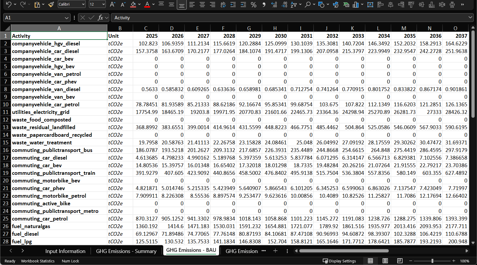 Export all your data at any time — screenshot